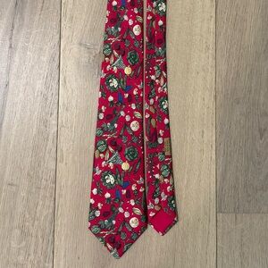 Hermes colorful vegetable tie